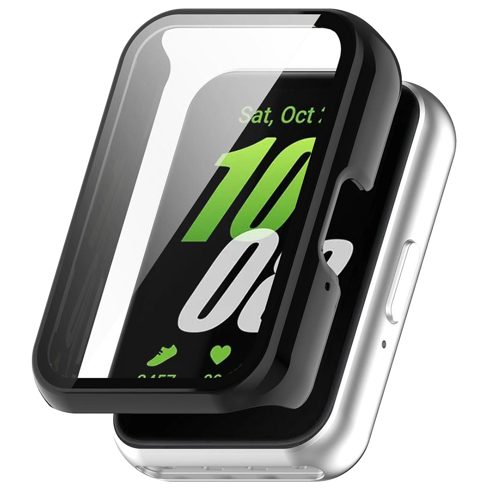 Kryt s ochranným sklem Techsuit Defense360 Pro pro Samsung Galaxy Fit3 černý