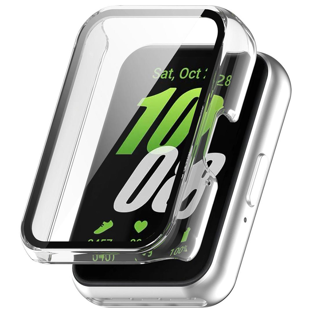 Kryt s ochranným sklem Techsuit Defense360 Pro pro Samsung Galaxy Fit3 transparentní