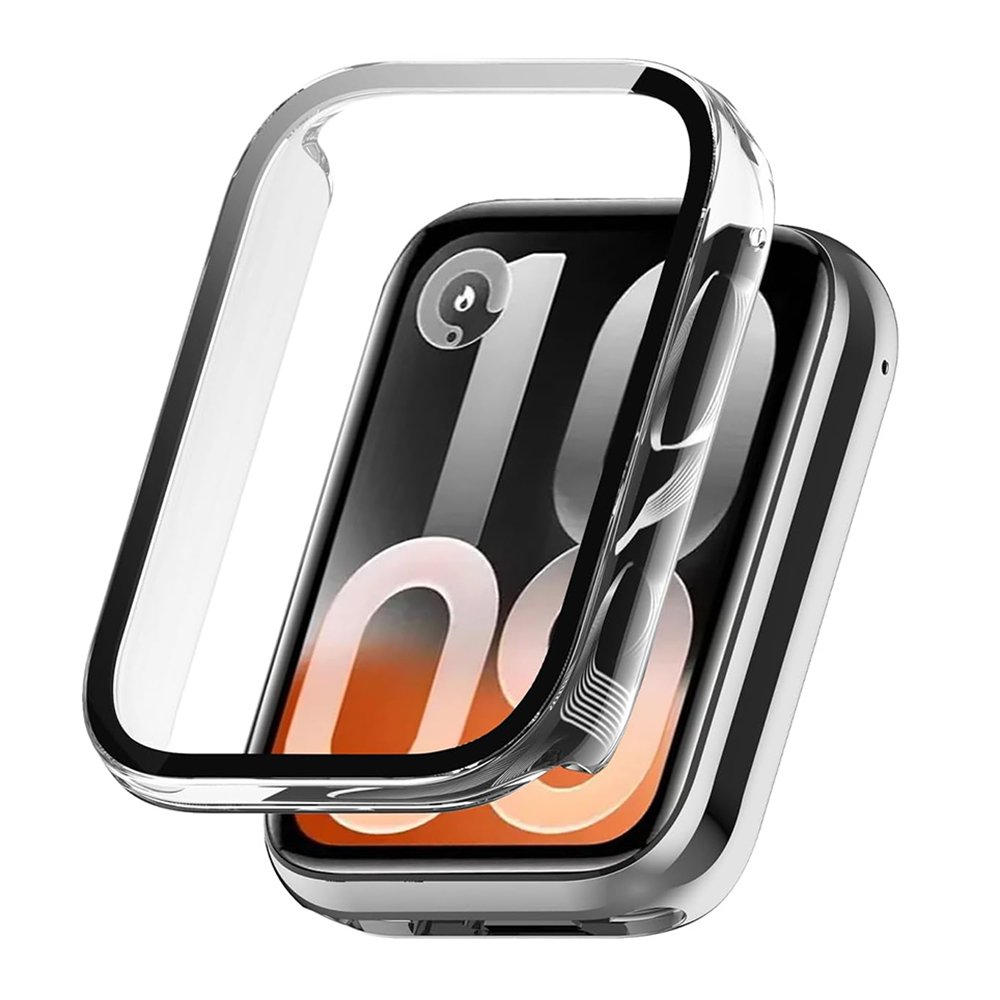 Kryt s ochranným sklem Techsuit Defense360 Pro pro Xiaomi Smart Band 10 Pro transparentní