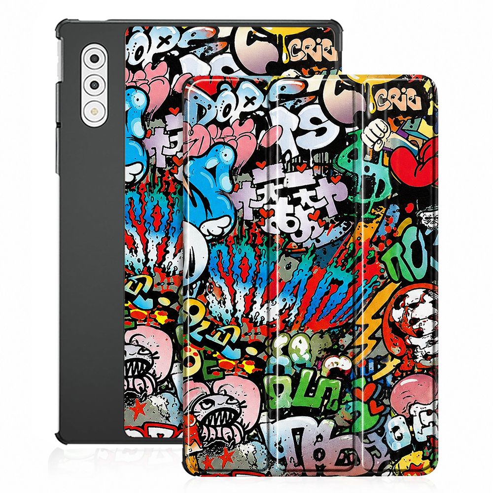 Pouzdro Techsuit FoldPro pro Lenovo Yoga Tab Plus 12.7 s motivem Urban Vibe