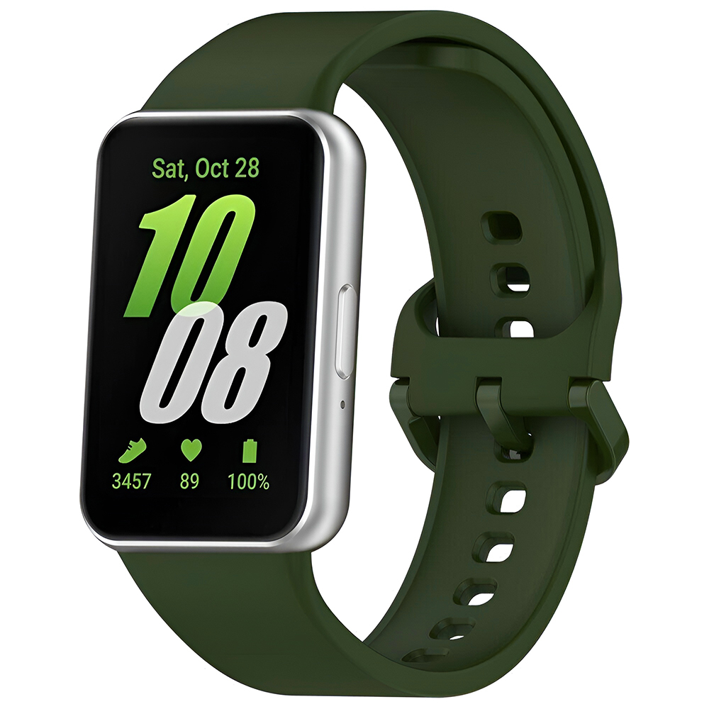 Řemínek Techsuit W086 pro Samsung Galaxy Fit3 zelený