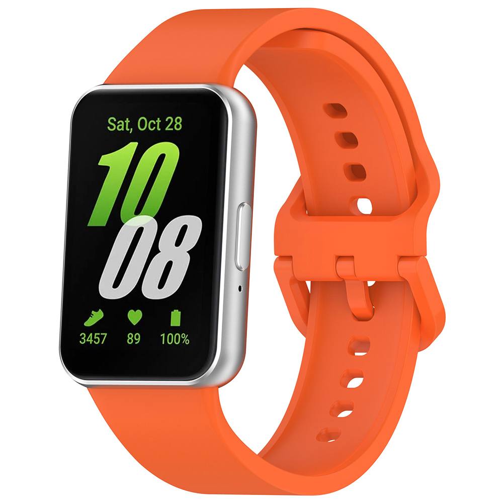 Řemínek Techsuit W086 pro Samsung Galaxy Fit3 oranžový