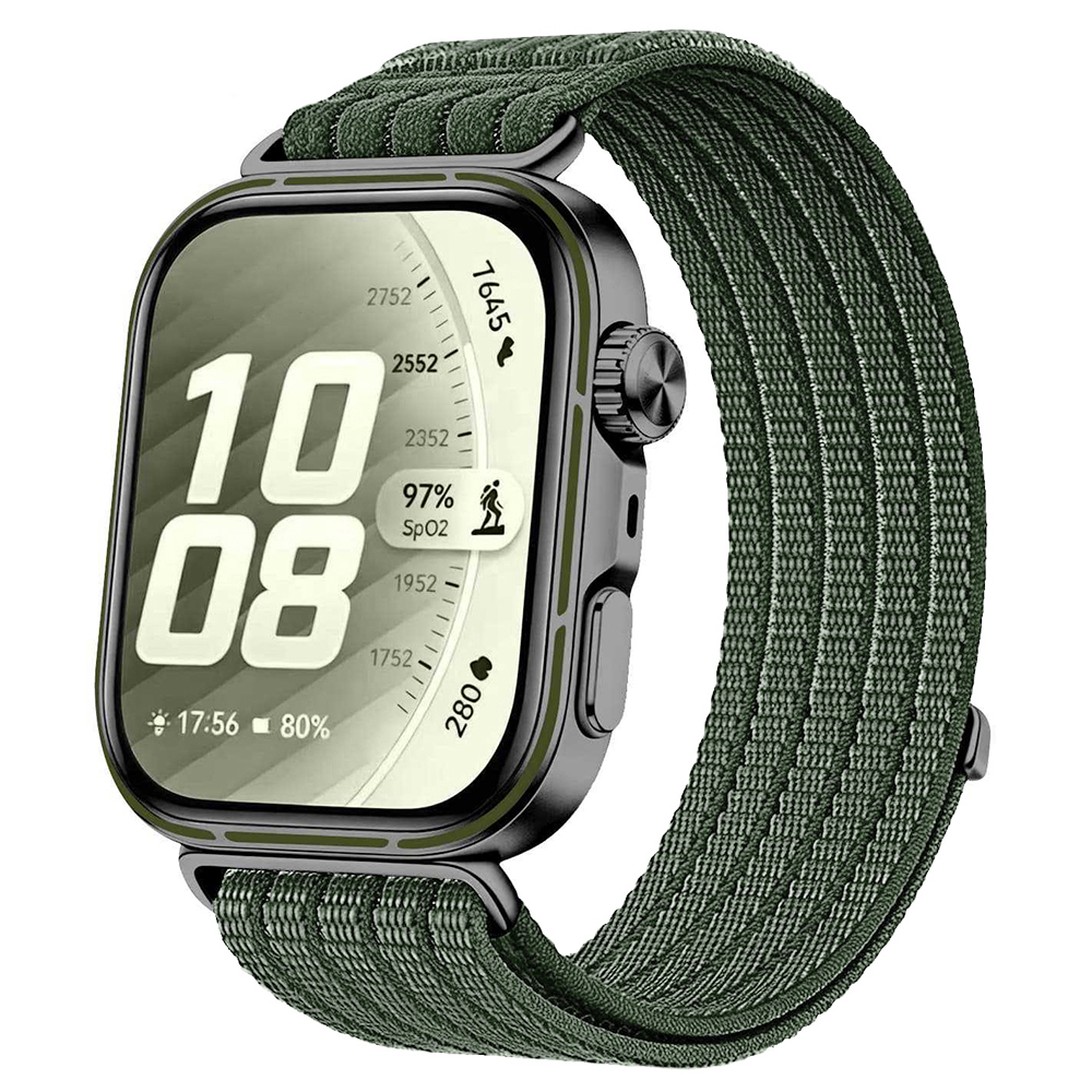 Řemínek Techsuit W085 pro Huawei Watch Fit 5 tmavě zelený