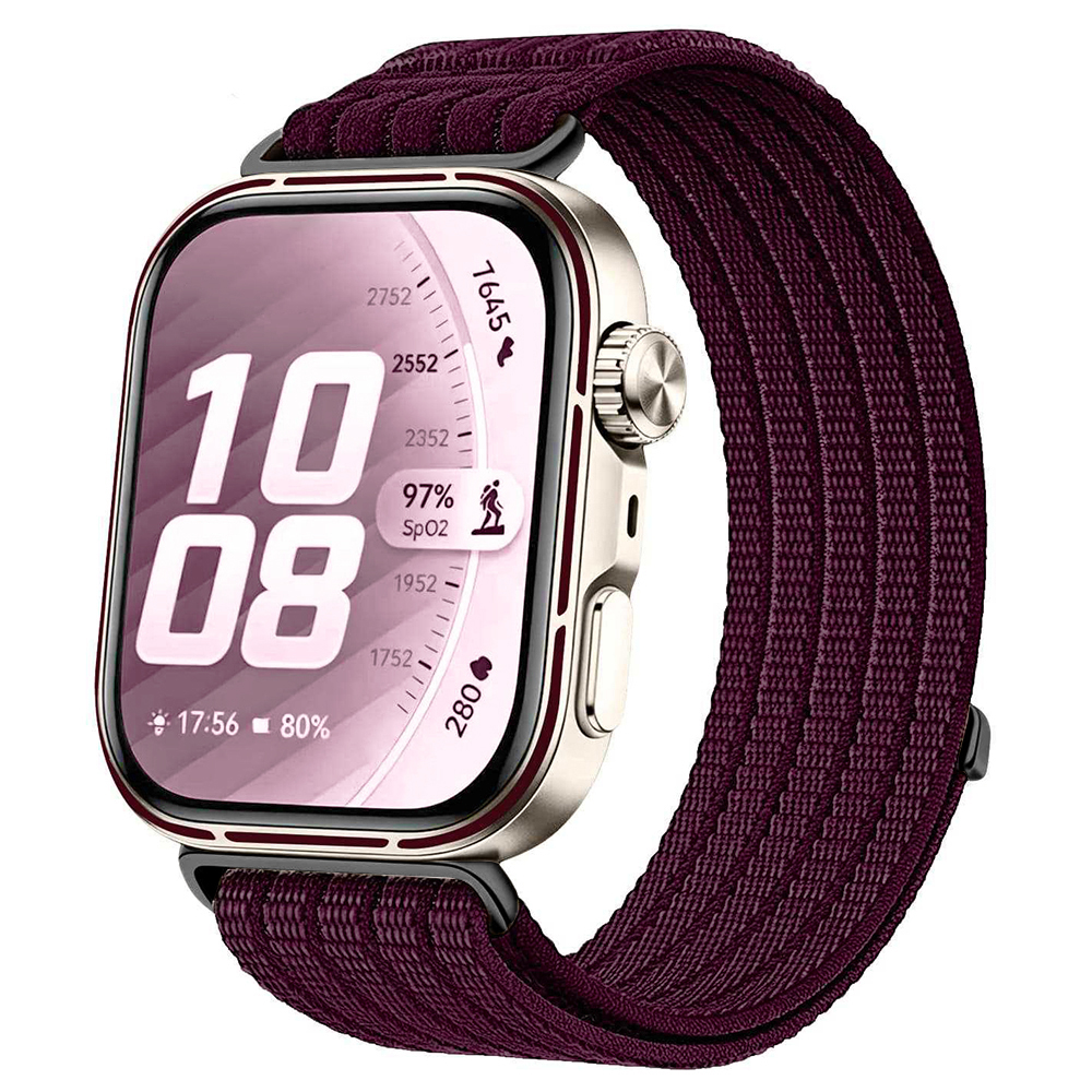 Řemínek Techsuit W085 pro Huawei Watch Fit 5 švestkový