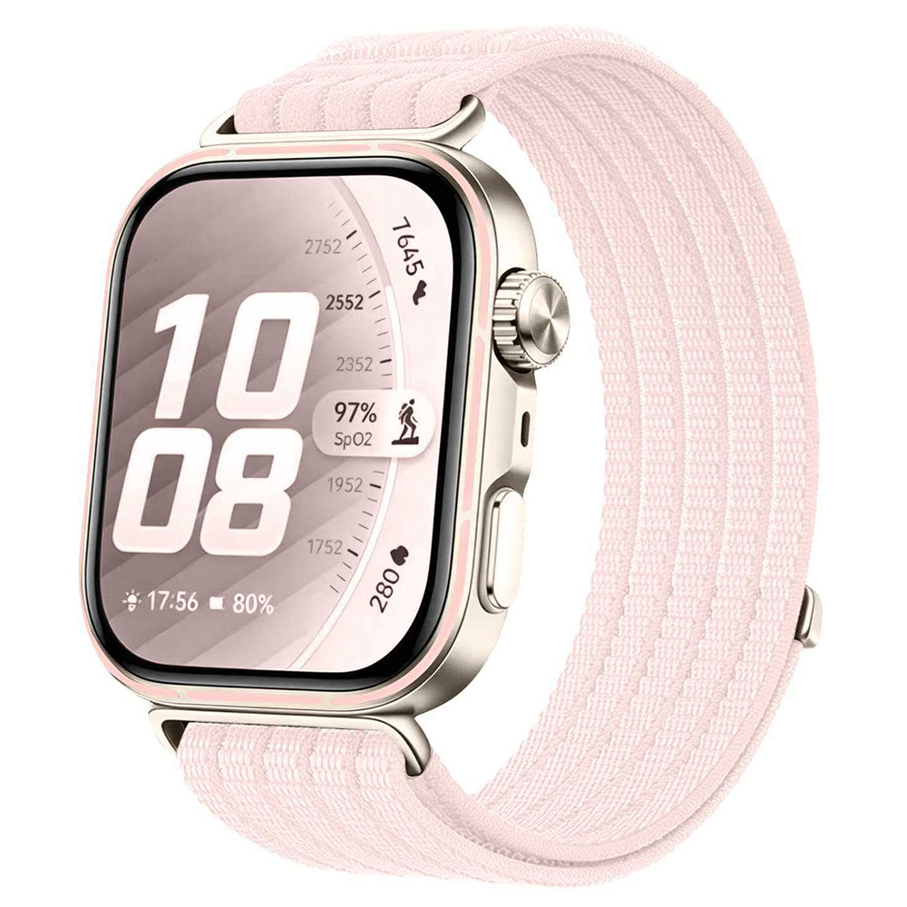 Řemínek Techsuit W085 pro Huawei Watch Fit 5 pudrově růžový