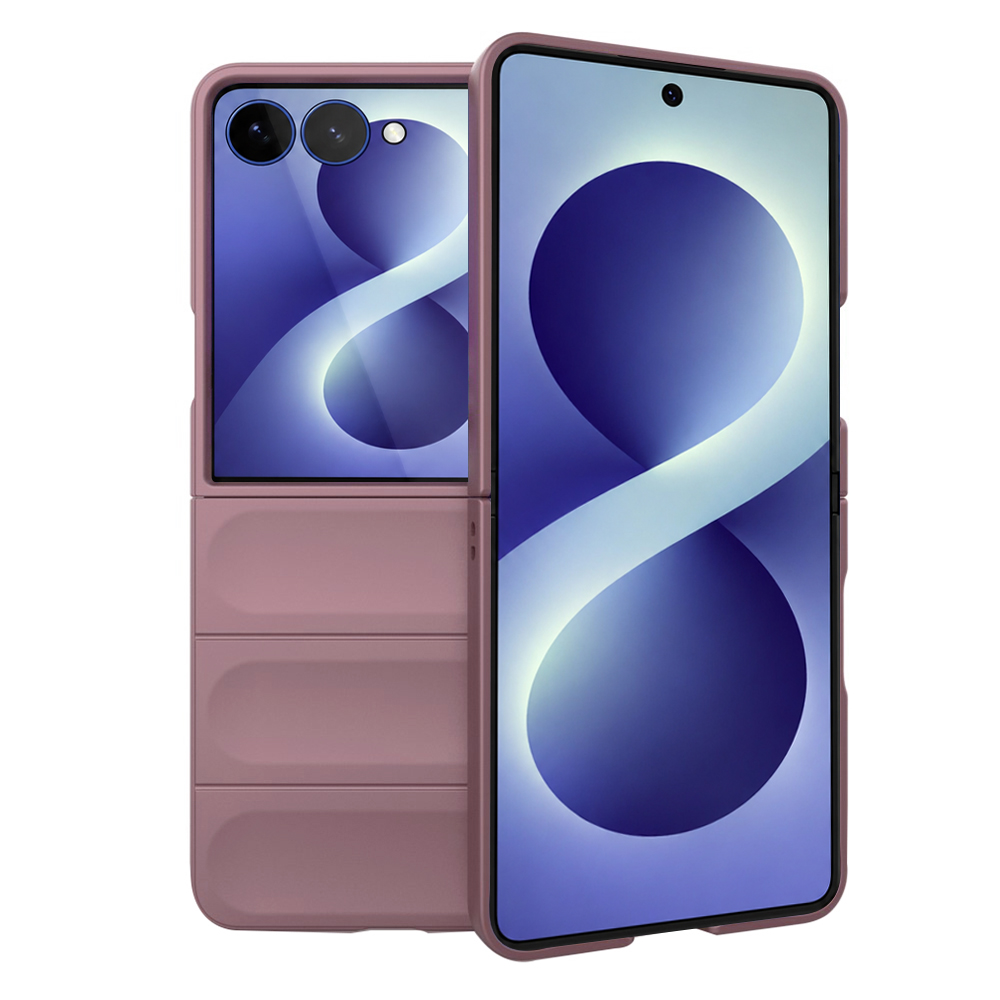 Kryt Techsuit Magic Shield pro Samsung Galaxy Z Flip8 fialový