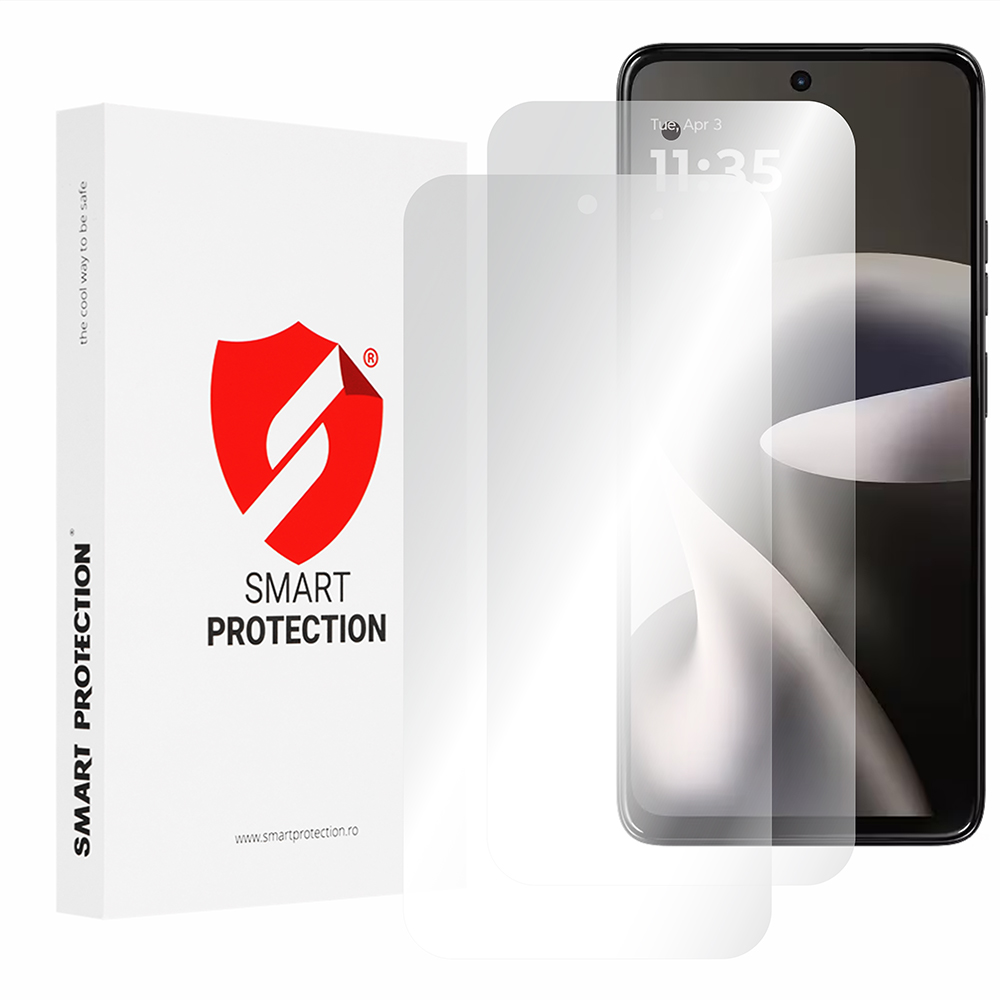 Ochranná fólie Smart Protection Premium Classic 2 ks pro Motorola Moto G37 G37 Power a G47 čirá