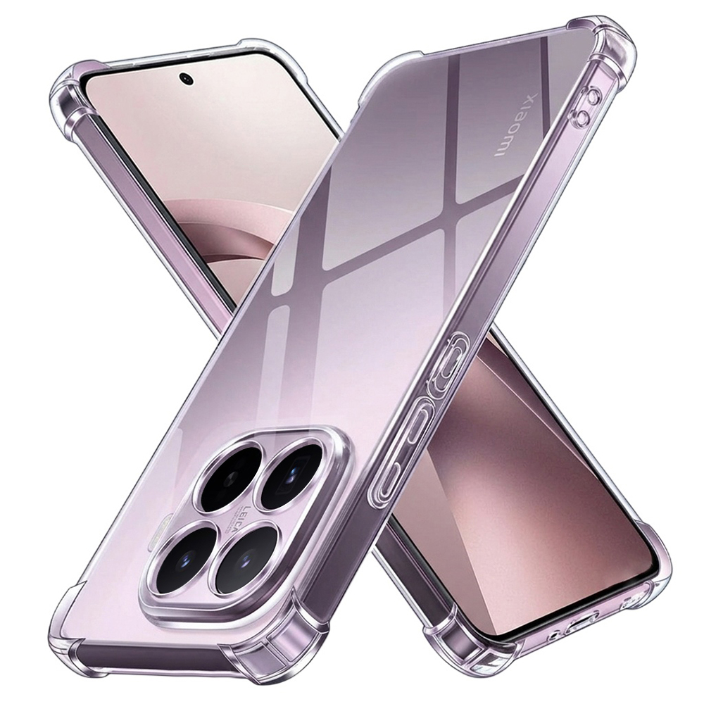 Kryt na Xiaomi 17T Techsuit Shockproof Clear Silicone čirý