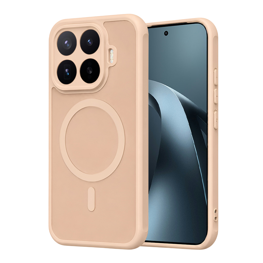 Kryt Techsuit HaloFrost II MagSafe pro Xiaomi 17T Pro zlatý