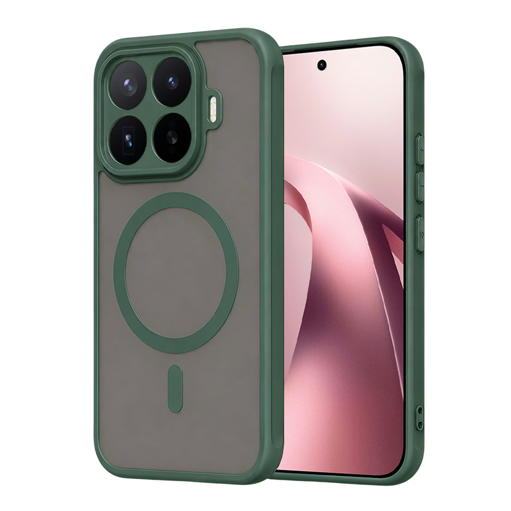 Kryt Techsuit HaloFrost II MagSafe pro Xiaomi 17T zelený