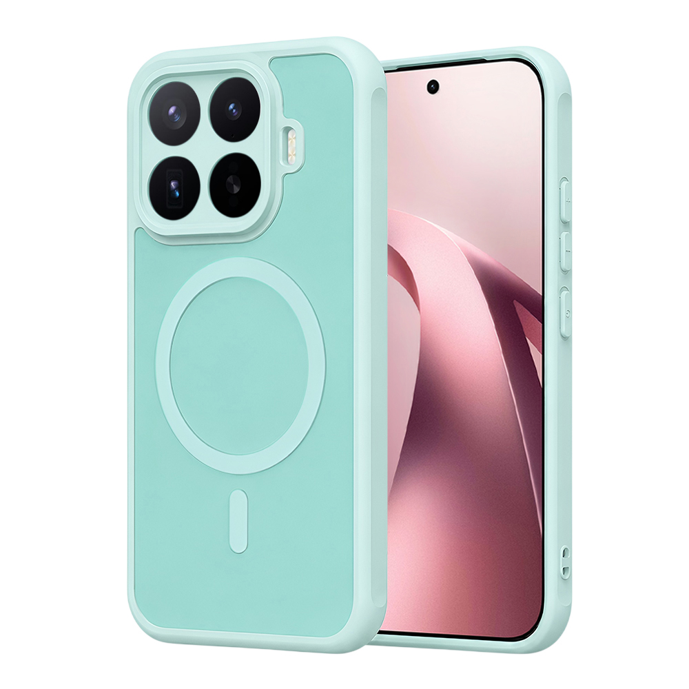 Kryt Techsuit HaloFrost II MagSafe pro Xiaomi 17T mátově zelený