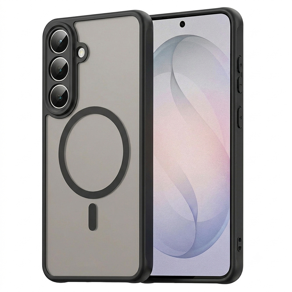Kryt Techsuit HaloFrost II MagSafe pro Samsung Galaxy S26 FE černý