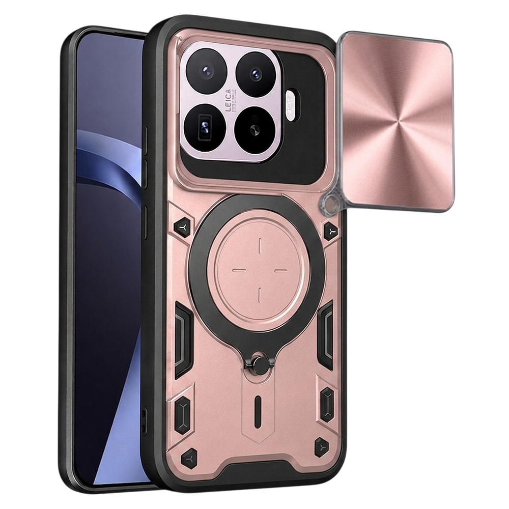 Kryt Techsuit CamGuard Pro pro Xiaomi 17T Pro růžovozlatý