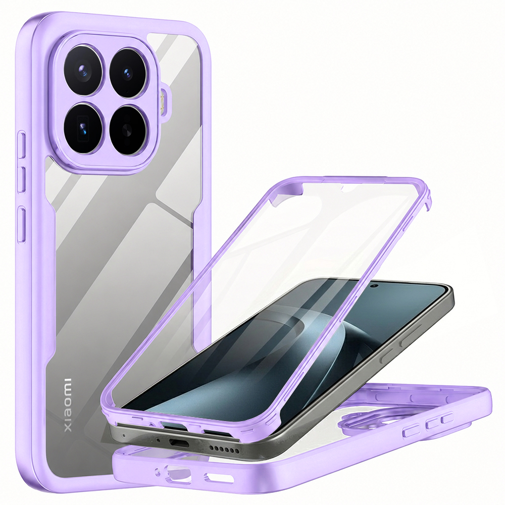 Kryt Techsuit ColorVerse 360 s ochranou displeje pro Xiaomi 17T Pro fialový