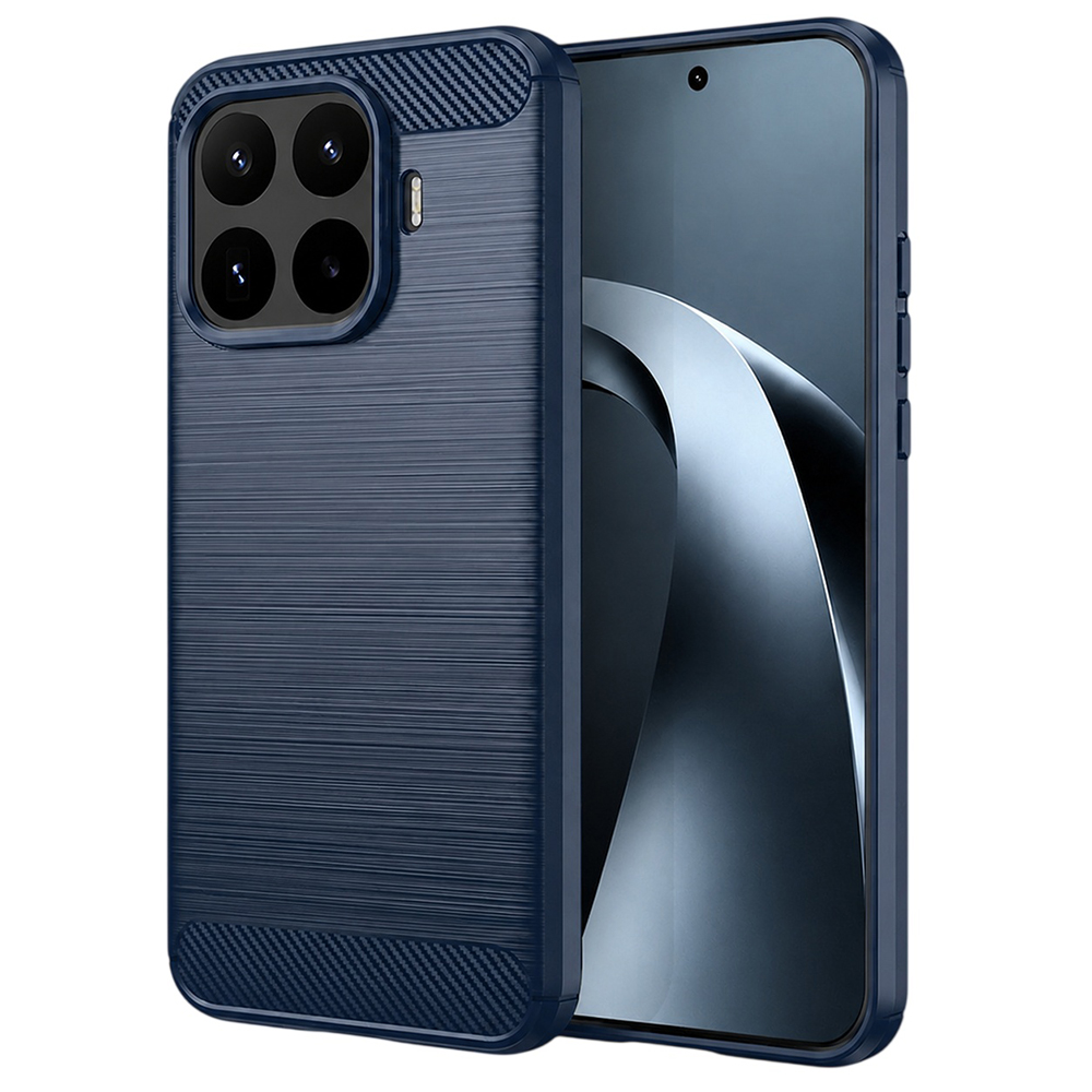 Kryt Techsuit Carbon Silicone pro Xiaomi 17T modrý