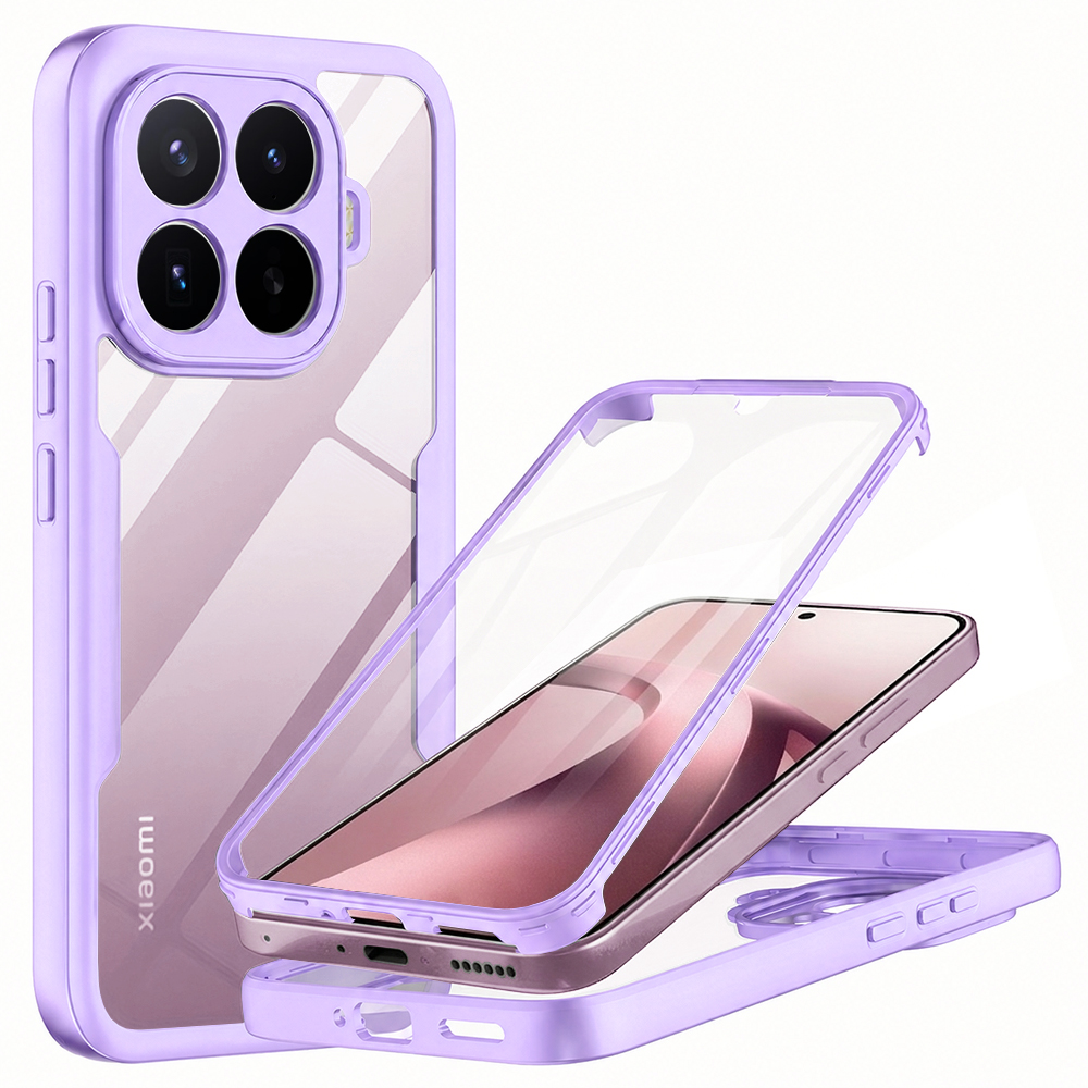 Kryt Techsuit ColorVerse 360 s ochranným sklem pro Xiaomi 17T fialový