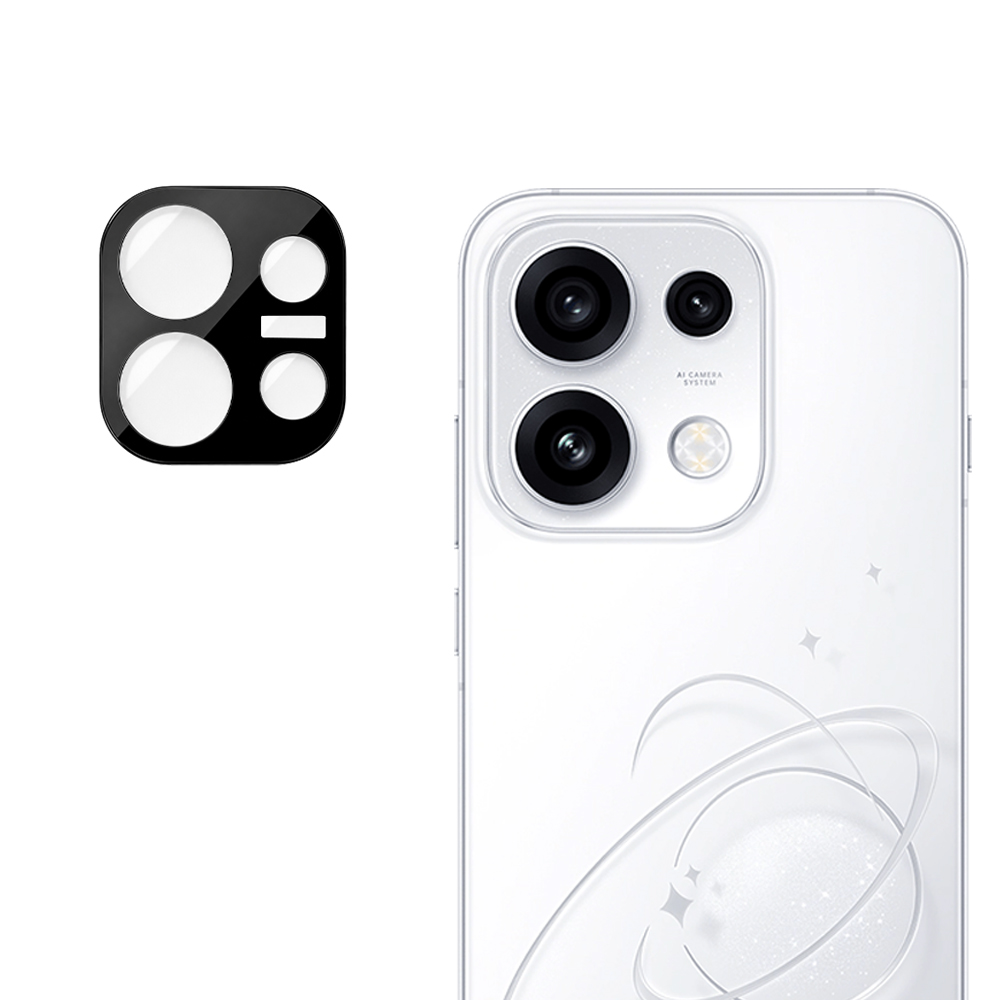 Tvrzené sklo na fotoaparát Techsuit Full Camera Glass pro Oppo Reno16 Pro černé