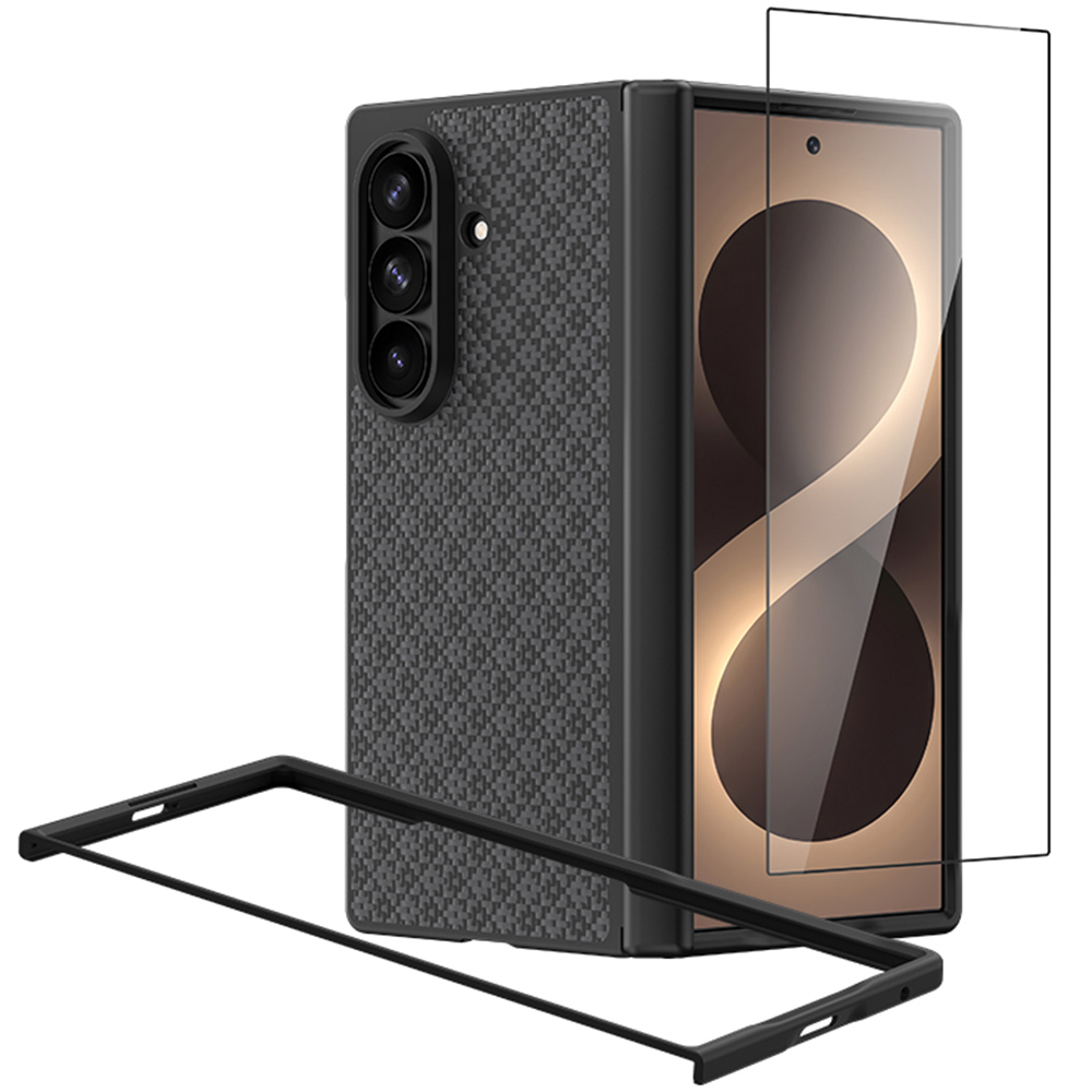 Kryt Benks Magnetic Armor Grid Pro Grand Combo pro Samsung Galaxy Z Fold 8 Ultra černý