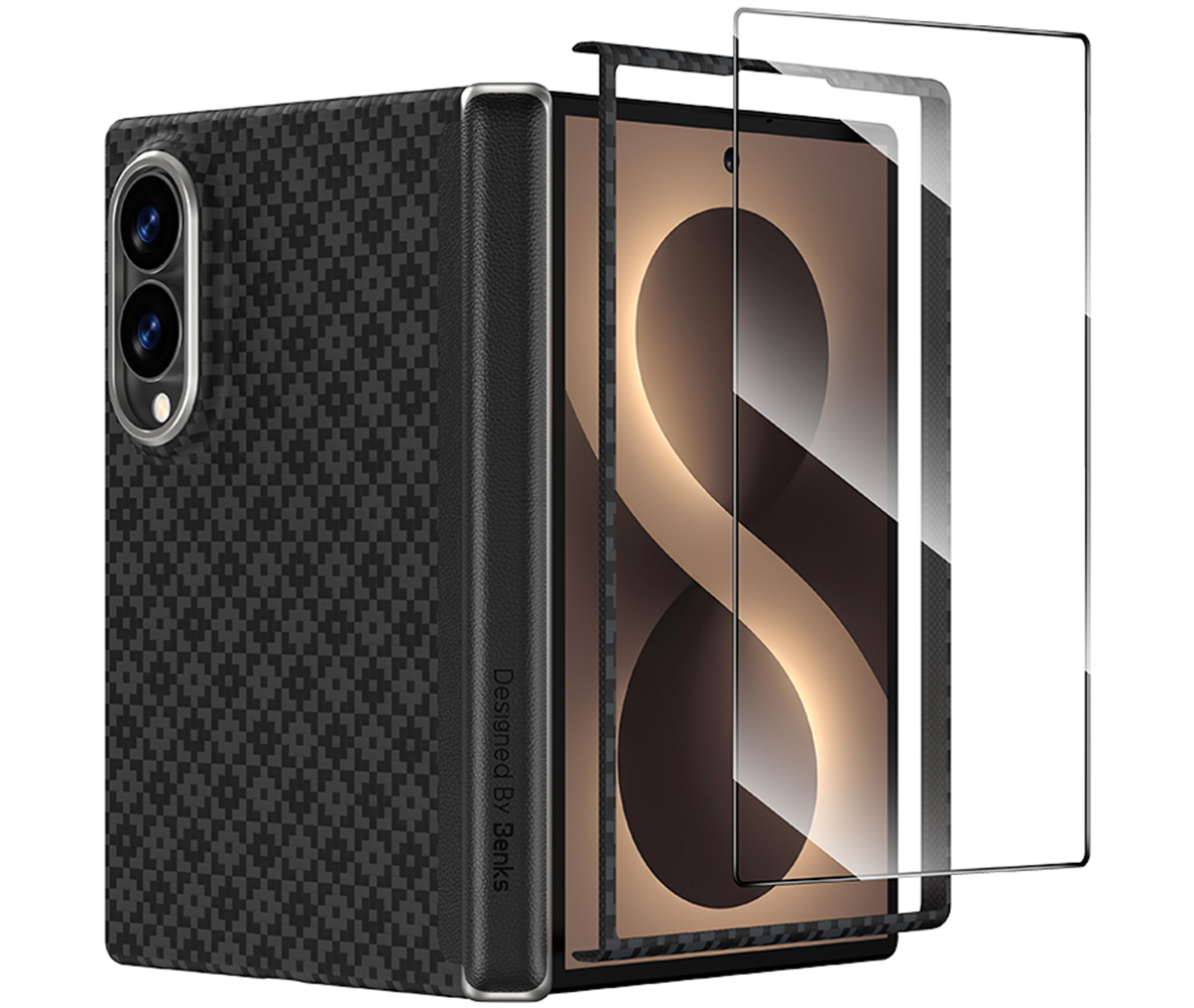 Kryt Benks Magnetic Armor Grid Air Grand Combo pro Samsung Galaxy Z Fold 8 černý