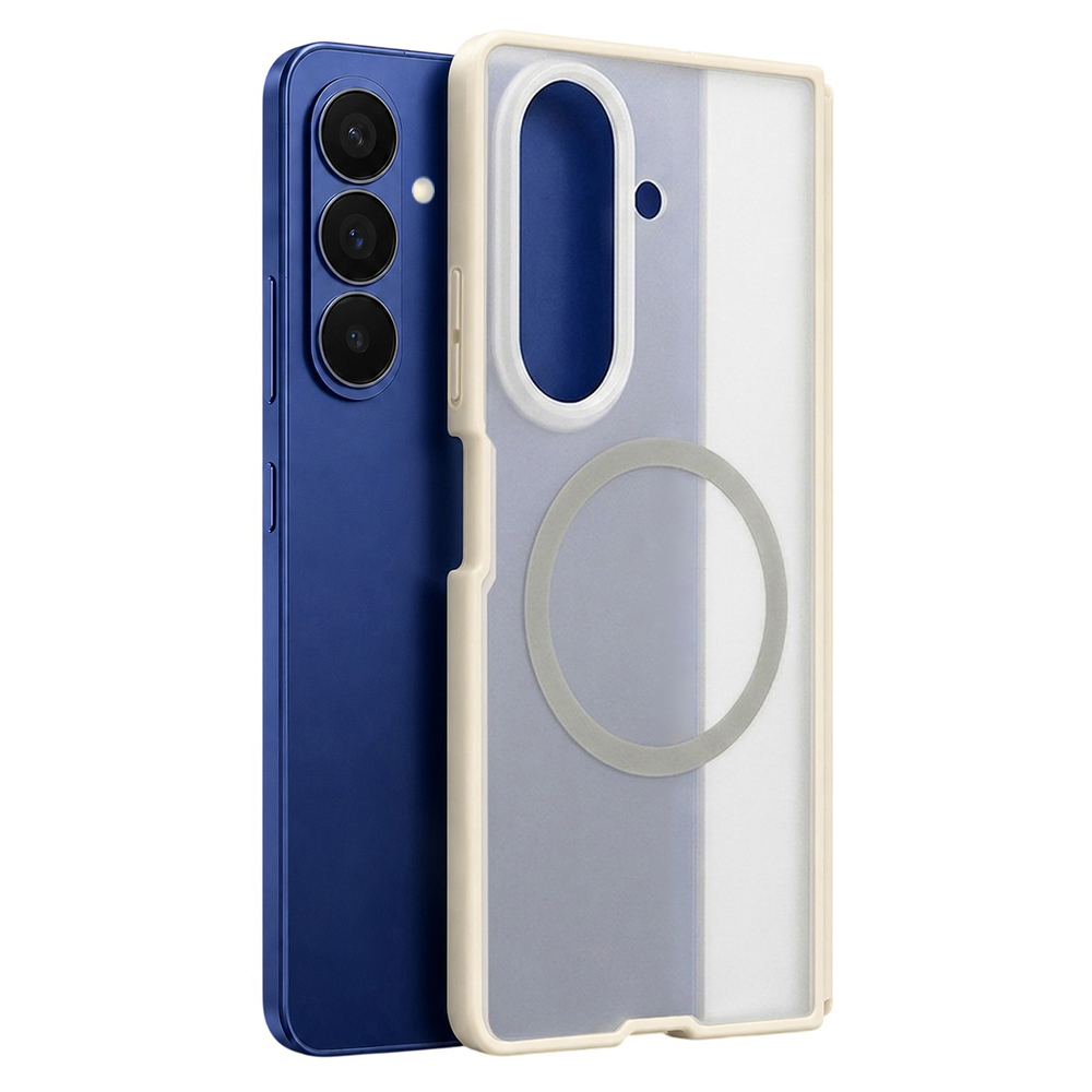 Kryt Blueo Skin Friendly Frosted Anti-Drop MagSafe pro Samsung Galaxy Z Fold8 Ultra světle šedý