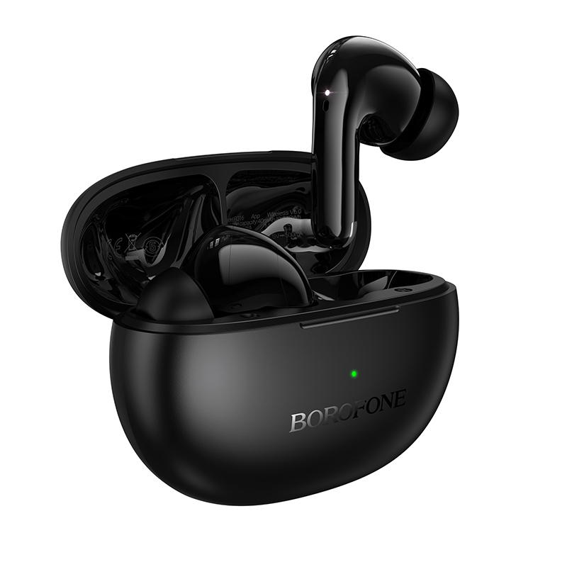 Bluetooth sluchátka Borofone FQ16 Star ANC ENC Smart AI černá