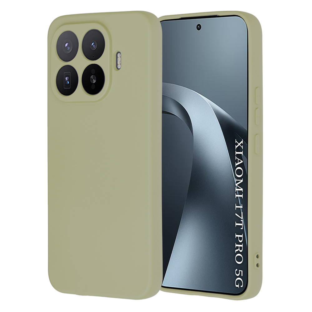Kryt Techsuit SoftFlex pro Xiaomi 17T Pro zelený matcha
