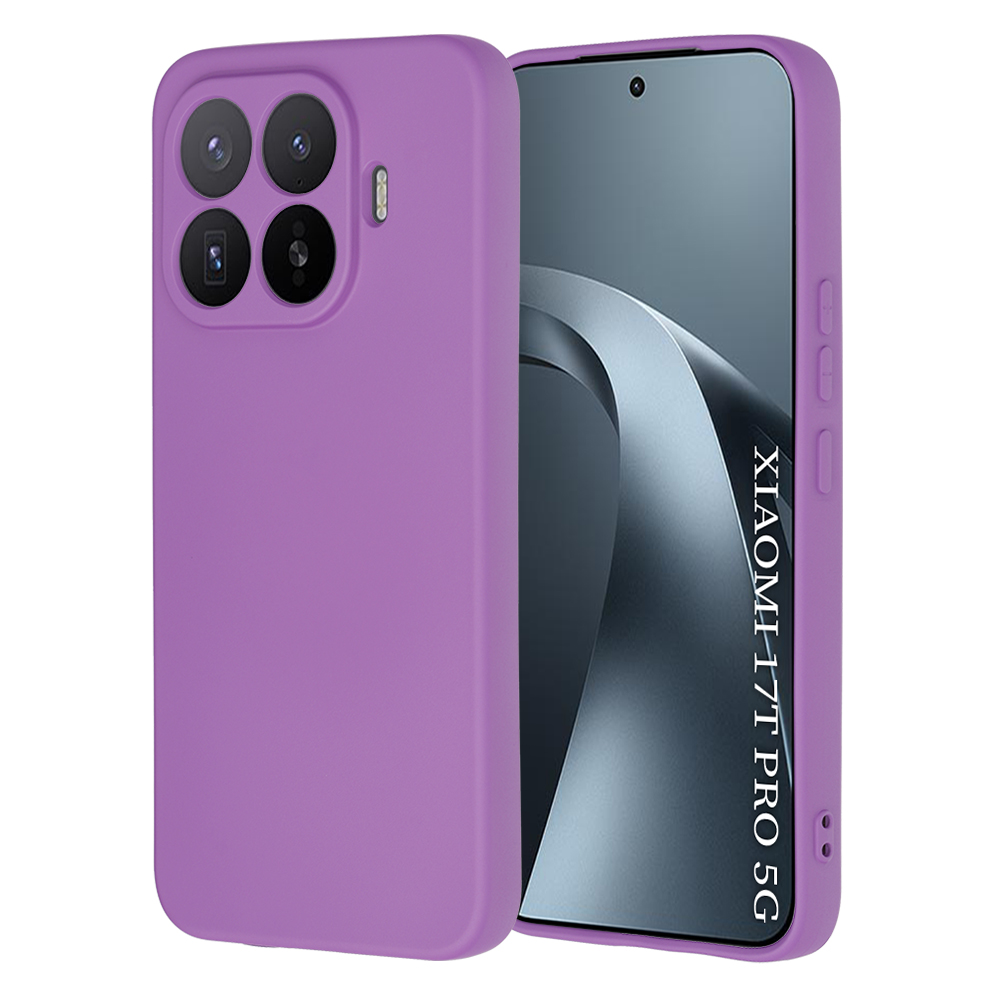 Kryt Techsuit SoftFlex pro Xiaomi 17T Pro fialový