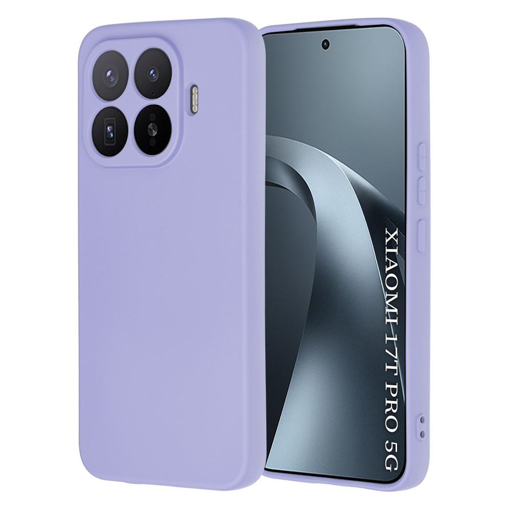 Kryt Techsuit SoftFlex pro Xiaomi 17T Pro světle fialový