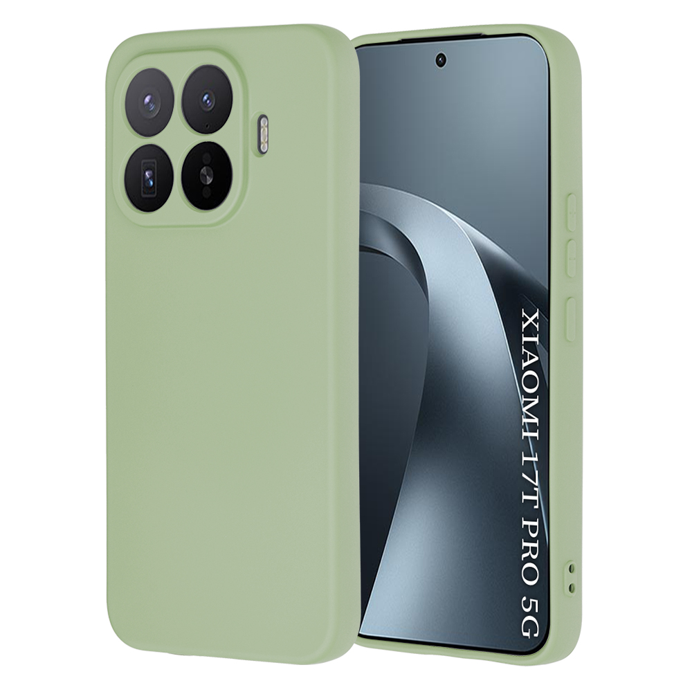 Kryt Techsuit SoftFlex pro Xiaomi 17T Pro mátově zelený