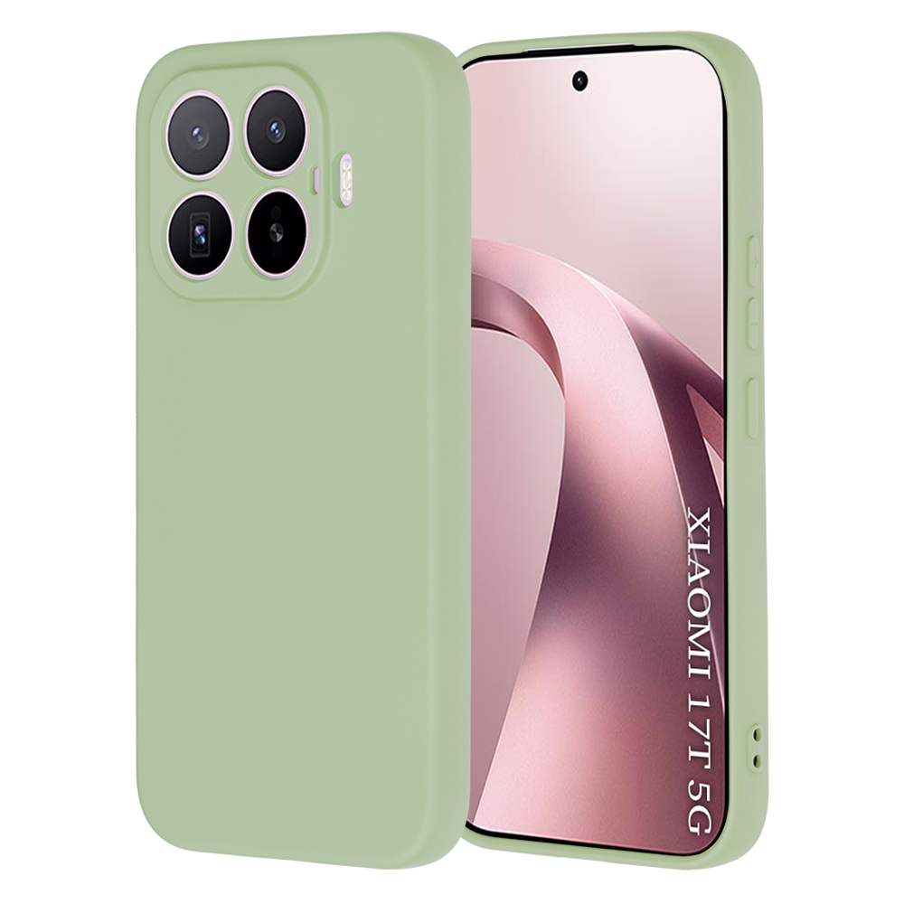Kryt Techsuit SoftFlex pro Xiaomi 17T mátově zelený