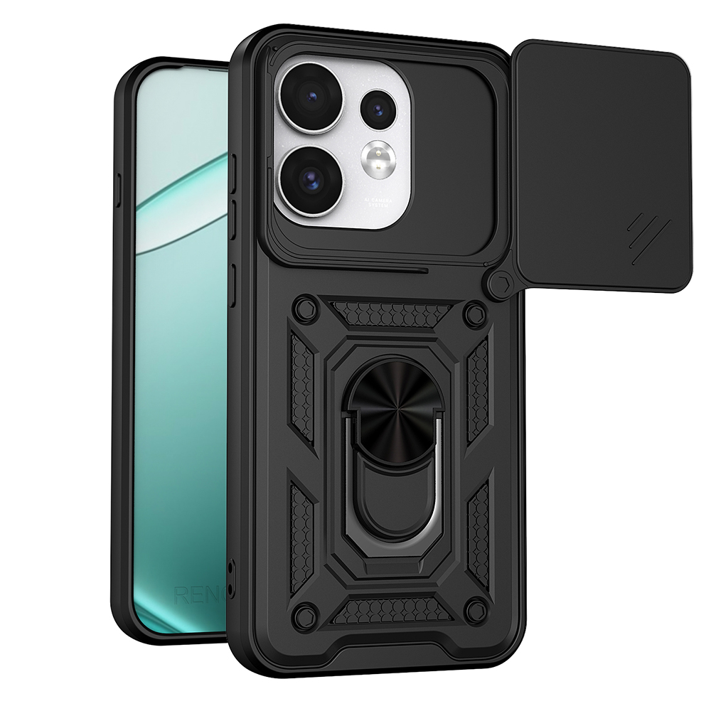 Kryt Techsuit CamShield s krytkou fotoaparátu pro Oppo Reno16 a Reno16 Pro černý