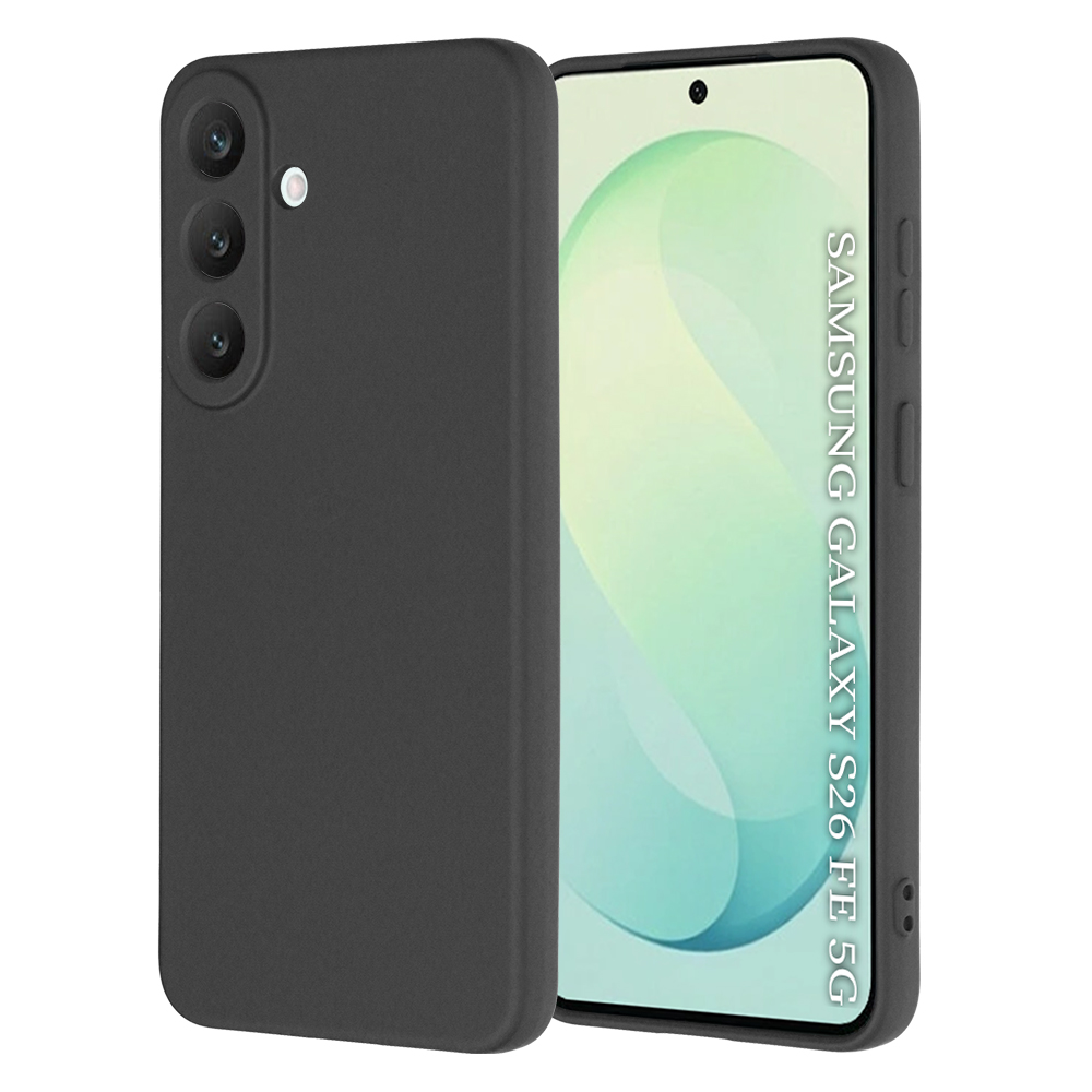 Kryt Techsuit SoftFlex pro Samsung Galaxy S26 FE a S25 FE černý