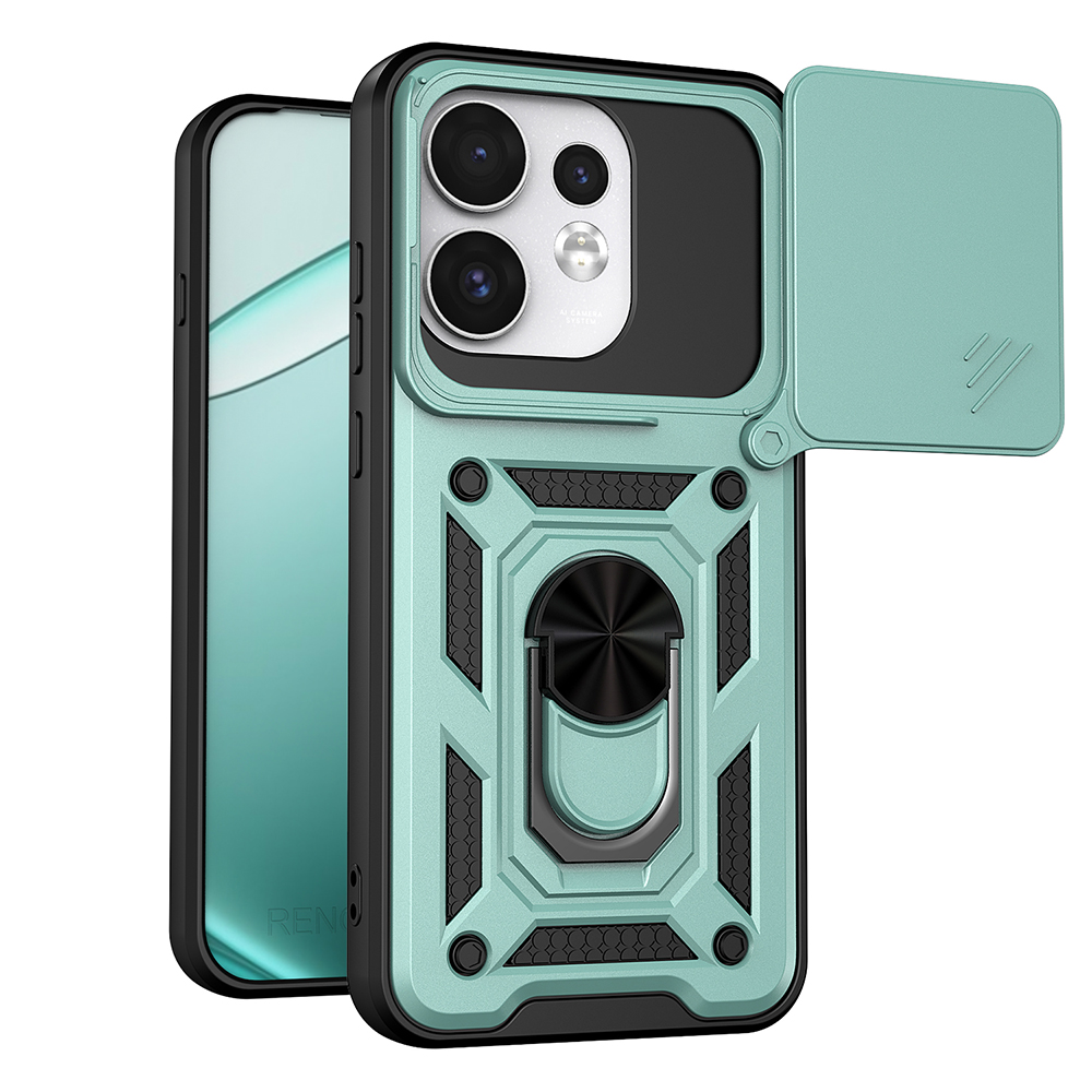 Kryt Techsuit CamShield pro OPPO Reno16 a Reno16 Pro zelený