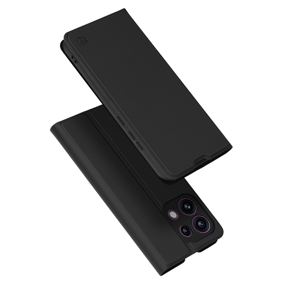 Pouzdro Techsuit Magskin Book pro OPPO Reno16 F a Reno16 FS černé