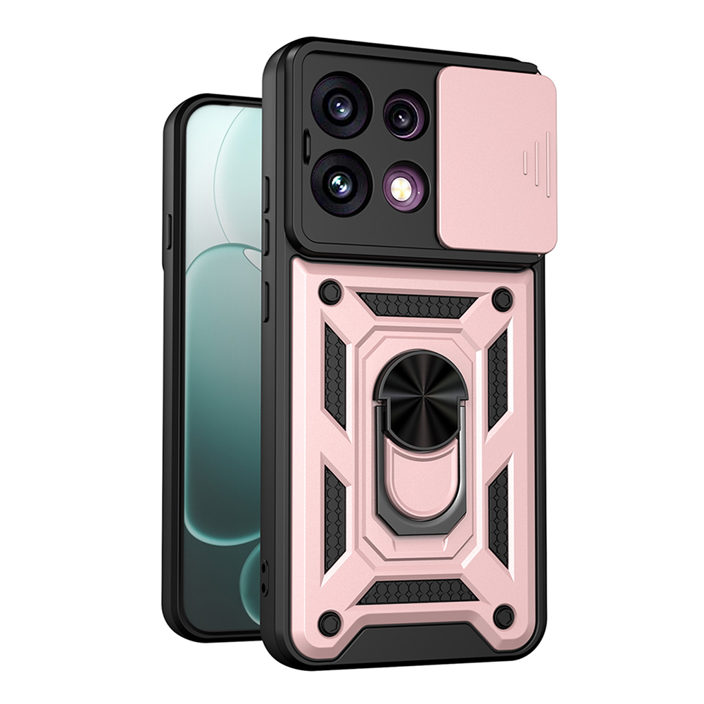 Kryt Techsuit CamShield pro OPPO Reno16 F a Reno16 FS růžově zlatý