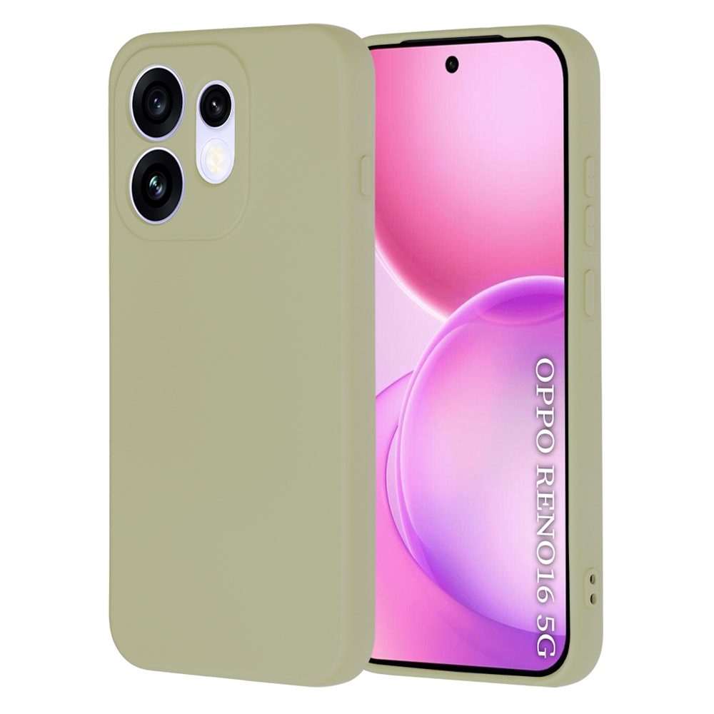 Kryt Techsuit SoftFlex pro OPPO Reno16 zelený v odstínu matcha