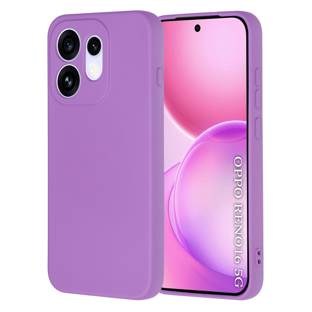 Kryt Techsuit SoftFlex pro OPPO Reno16 fialový