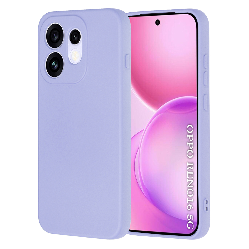 Kryt Techsuit SoftFlex pro OPPO Reno16 světle fialový