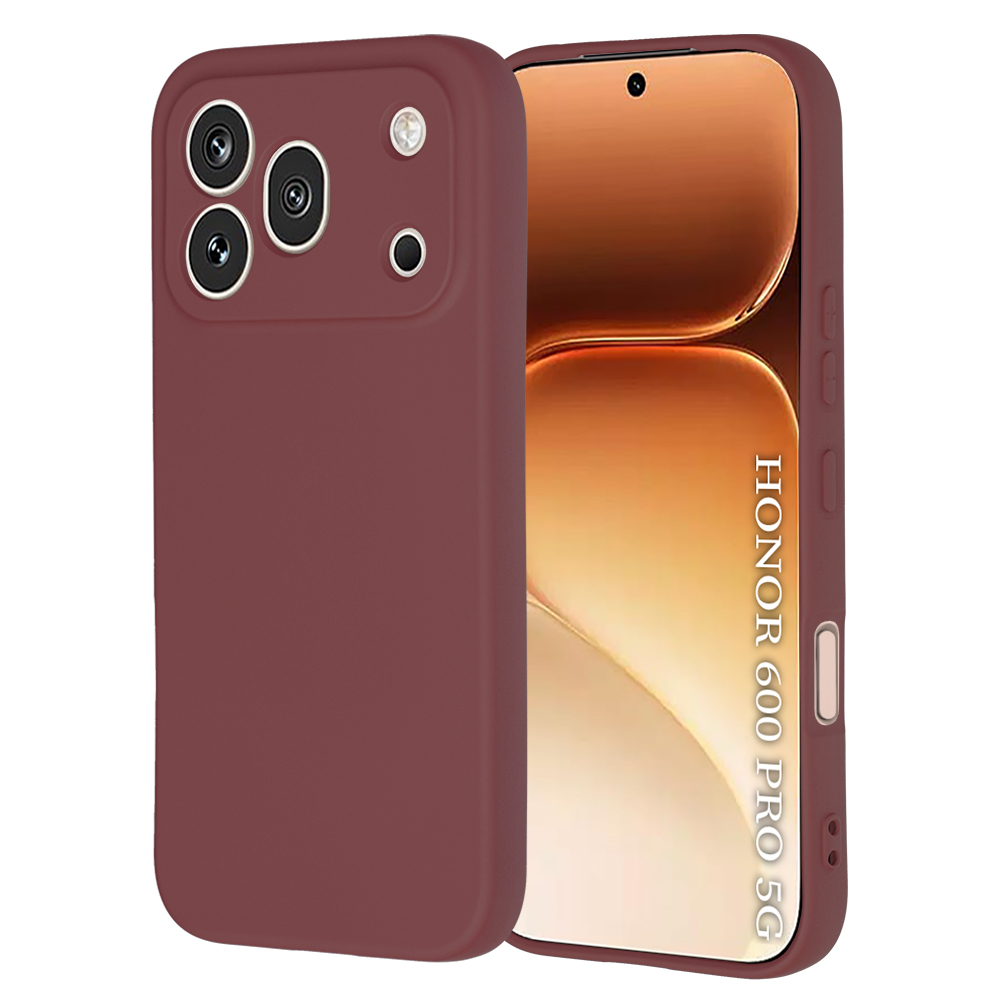Kryt Techsuit SoftFlex pro Honor 600 Pro švestkově červený