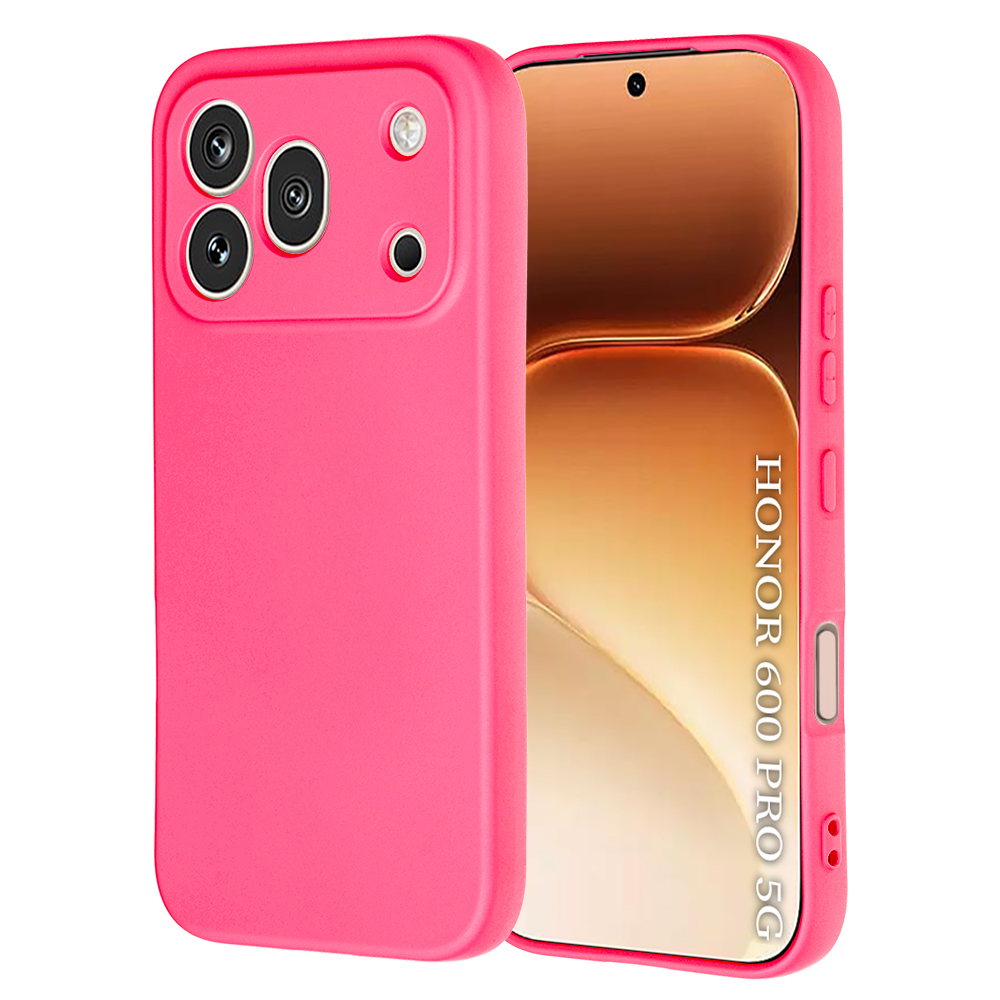Kryt Techsuit SoftFlex pro Honor 600 Pro sytě růžový