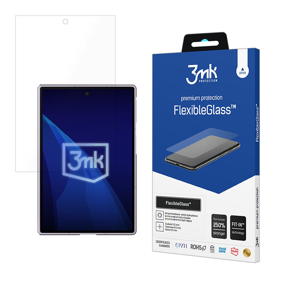 Hybridní sklo 3mk FlexibleGlass pro Samsung Galaxy Z Fold8 čiré