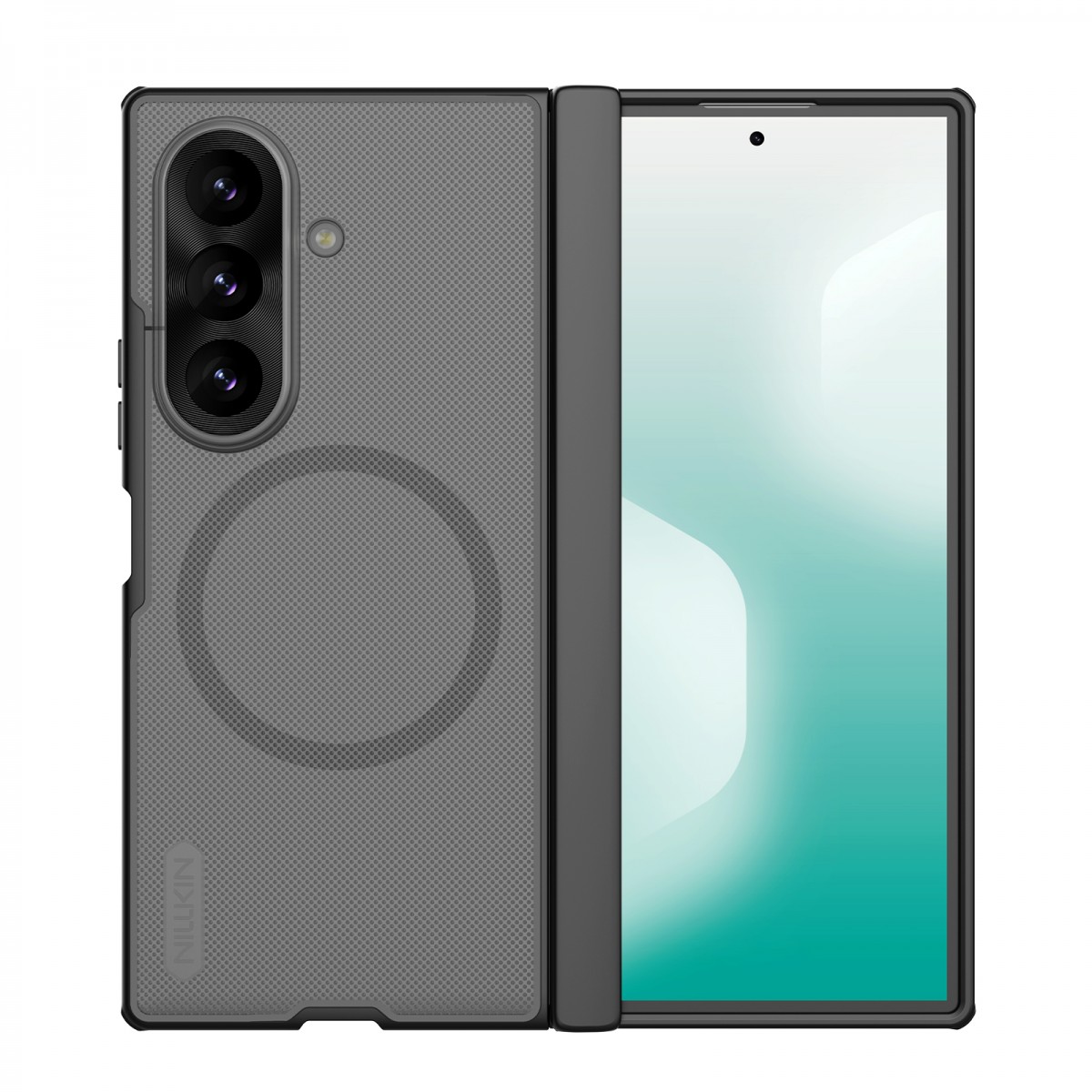 Kryt Nillkin Super Frosted FOLD Magnetic pro Samsung Galaxy Z Fold 8 Ultra transparentně černý