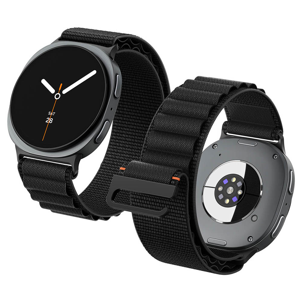 Řemínek Spigen Watchband WBF1 pro Samsung Galaxy Watch9 / Watch8 40 mm / Watch8 44 mm / Watch8 Classic černý