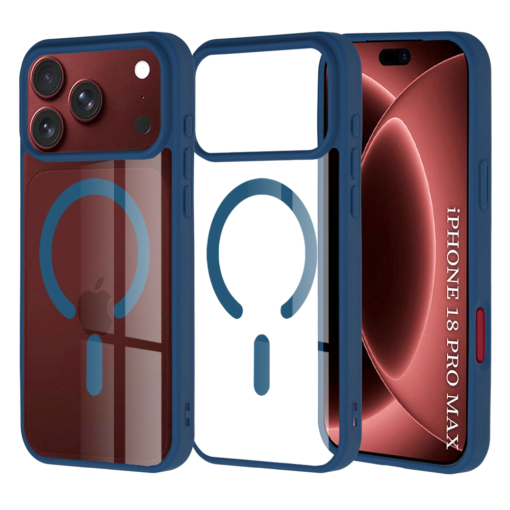 Kryt Techsuit MagSafe Pro na iPhone 18 Pro Max / iPhone 17 Pro Max modrý