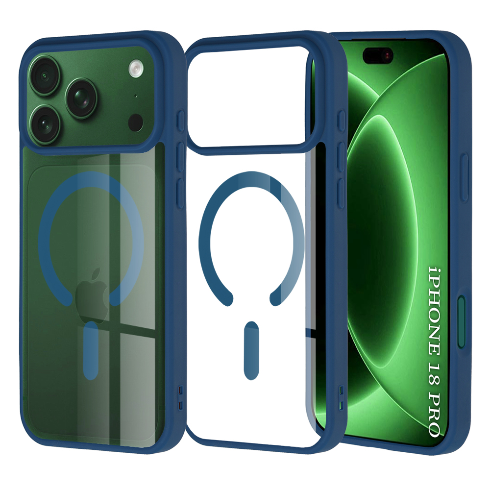 Kryt Techsuit MagSafe Pro na iPhone 18 Pro / iPhone 17 Pro modrý