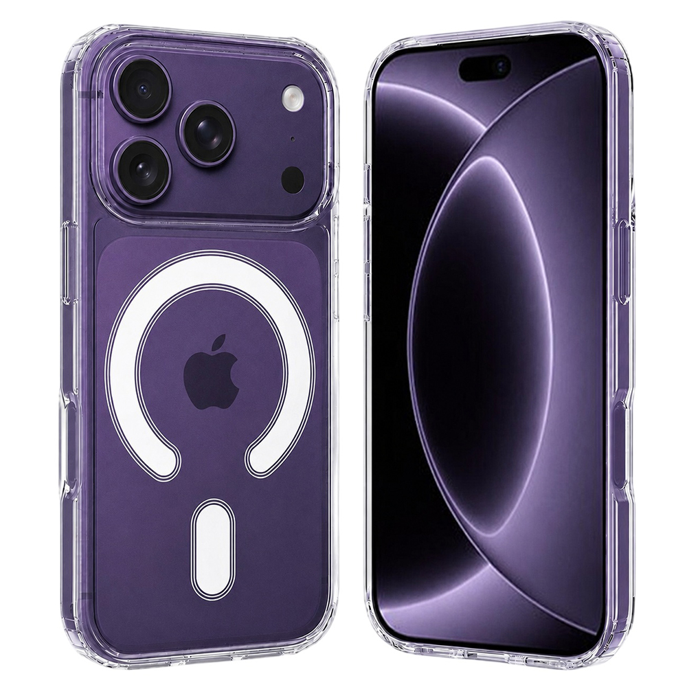 Kryt Techsuit MagSafe Pro na iPhone 18 Pro / iPhone 17 Pro průhledný