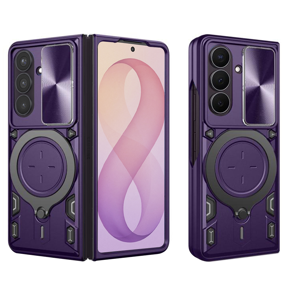 Kryt Techsuit CamGuard Pro pro Samsung Galaxy Z Fold7 a Z Fold8 Ultra fialový