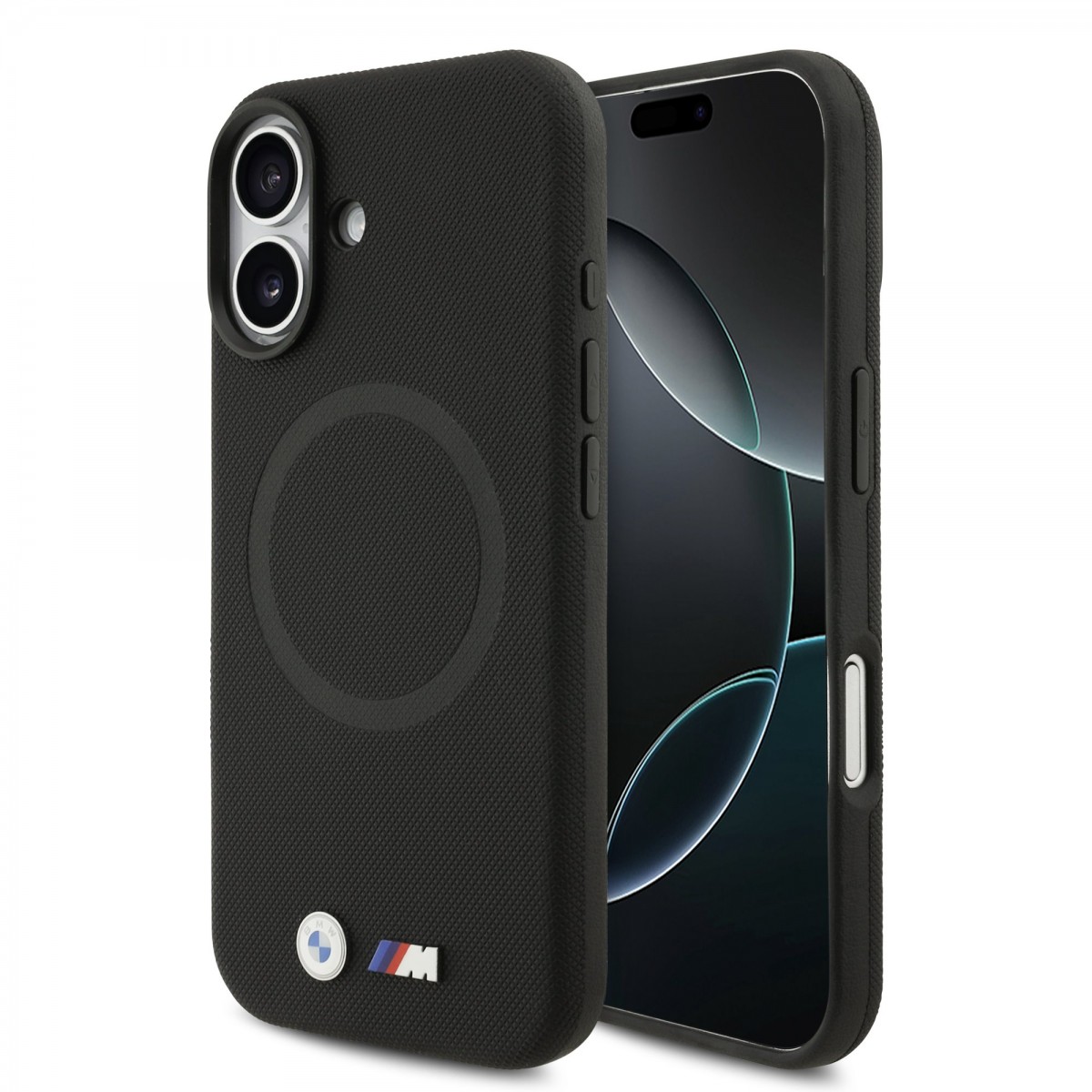 Kryt BMW M FW Metal Logo MagSafe pro Apple iPhone 17 černý
