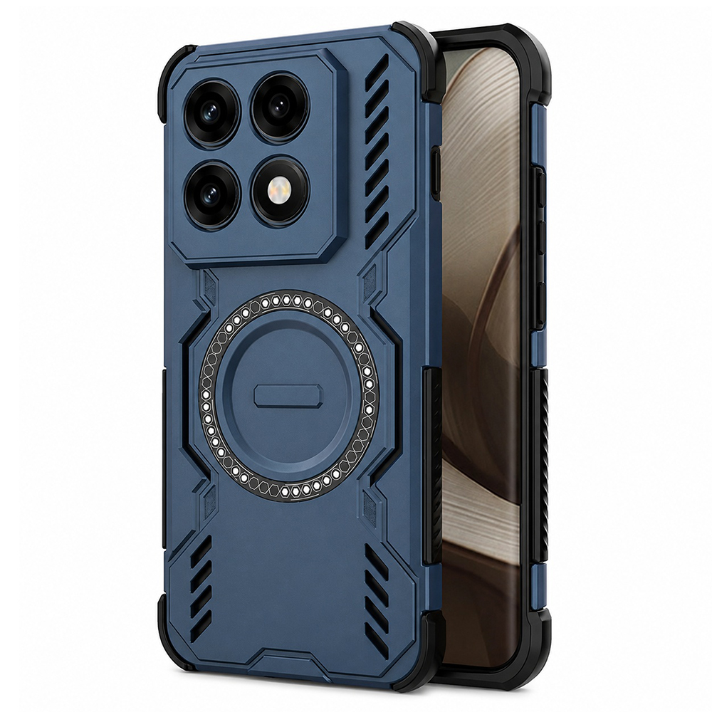 Kryt Techsuit ArmorMag MagSafe pro Motorola Edge 70 Pro modrý