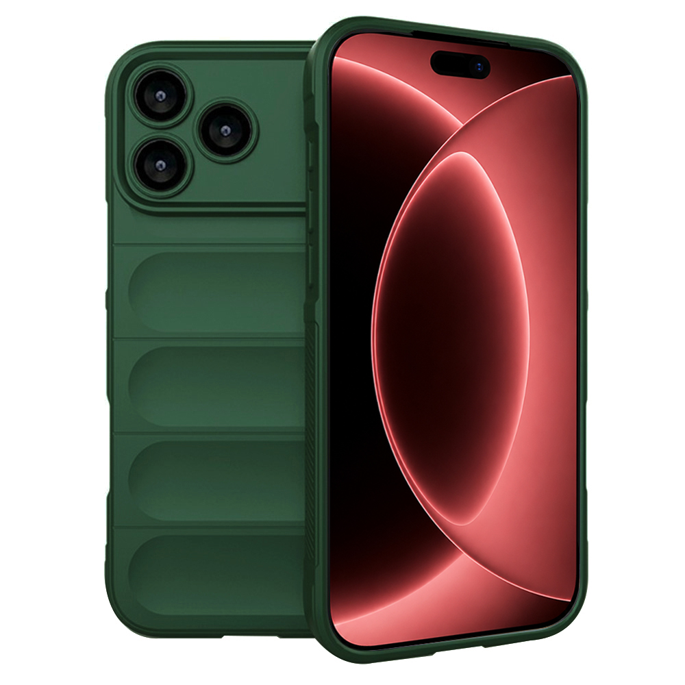 Kryt Techsuit Magic Shield pro iPhone 18 Pro Max / iPhone 17 Pro Max zelený